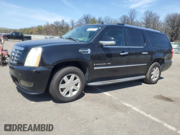 2007 Cadillac Escalade ESV with VIN 1GYFK66837R346919, listed as a Copart auction lot 53749735 with 228,706 mi miles and Clean Title. Bid and sale history available at carsss.com. Image 1.