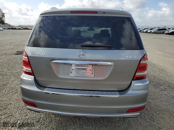 2010 Mercedes-Benz GL-Class GL 450 with VIN 4JGBF7BE8AA616609, listed as a Copart auction lot 51113595 with 193,141 mi miles and Salvage Title. Bid and sale history available at carsss.com. Image 6.