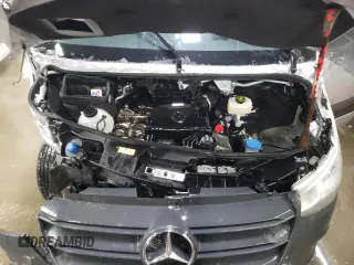 2024 Mercedes-Benz Sprinter with VIN W1Y4NBHY5RT167874, listed as a Copart auction lot 45601285 with 17,494 mi miles and Salvage Title. Bid and sale history available at DreamBid. Image 11.