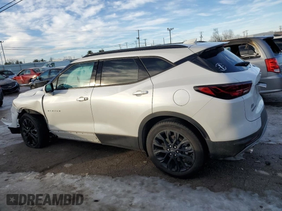 2024 Chevrolet Blazer LT with VIN 3GNKBHR45RS172898, listed as a Copart auction lot 88472515 with Not provided miles and Salvage title. Bid and sale history available at DreamBid. Image 2.