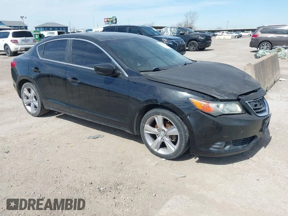 2014 Acura ILX Premium Pkg with VIN 19VDE1F52EE002741, listed as a IAAI auction lot 41792928 with 214,354 mi miles. Bid and sale history available at carsss.com. Image 1.