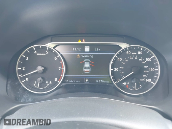 2019 Nissan Altima SL with VIN 1N4BL4EV9KC103050, listed as a IAAI auction lot 42139670 with 112,427 mi miles and . Bid and sale history available at DreamBid. Image 7.