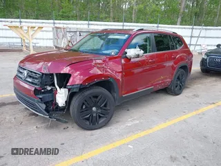 2018 Volkswagen Atlas SEL with VIN 1V2MR2CA3JC569544, listed as a IAAI auction lot 42271392 with 123,960 mi miles and . Bid and sale history available at DreamBid. Image 22.
