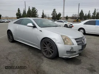 2011 Cadillac CTS with VIN 1G6DC1ED7B0166435, listed as a Copart auction lot 62195115 with 162,879 mi miles and Salvage title. Bid and sale history available at DreamBid. Image 4.