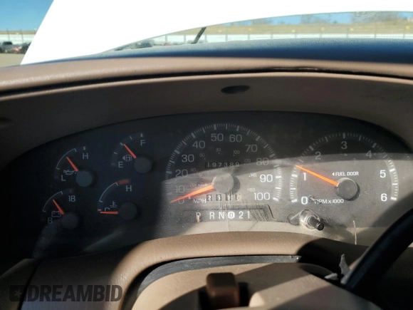 1998 Ford F-150 with VIN 1FTZX18W3WNA25682, listed as a Copart auction lot 47494755 with 197,389 mi miles and Salvage title. Bid and sale history available at DreamBid. Image 9.