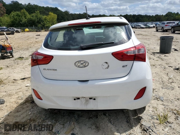 2016 Hyundai Elantra GT with VIN KMHD35LH6GU316279, listed as a Copart auction lot 70252724 with 42,791 mi miles and Salvage Title. Bid and sale history available at carsss.com. Image 6.
