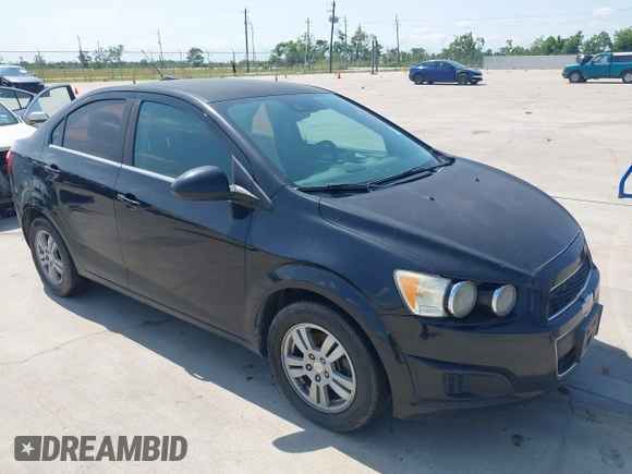 2015 Chevrolet Sonic LT with VIN 1G1JC5SH7F4160978, listed as a IAAI auction lot 42229099 with 211,664 mi miles and . Bid and sale history available at DreamBid. Image 1.