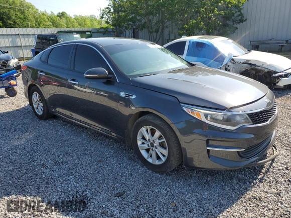 2017 Kia Optima LX with VIN 5XXGT4L35HG168780, listed as a Copart auction lot 54793455 with 193,528 mi miles and Clean Title. Bid and sale history available at carsss.com. Image 4.