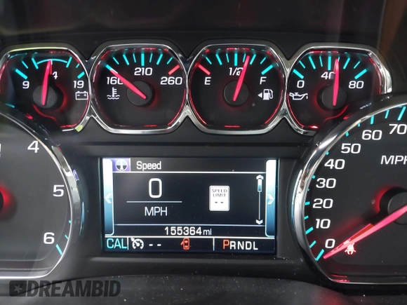 2017 Chevrolet Silverado 1500 LTZ with VIN 3GCUKSEC7HG135770, listed as a IAAI auction lot 41257645 with 155,364 mi miles and . Bid and sale history available at DreamBid. Image 16.