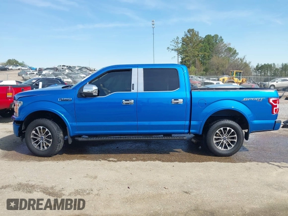 2019 Ford F-150 XL with VIN 1FTEW1EP0KFD47831, listed as a IAAI auction lot 41887760 with 106,495 mi miles and . Bid and sale history available at DreamBid. Image 15.