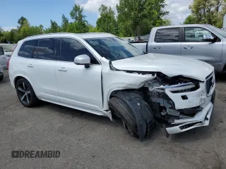 2018 Volvo XC90 R-Design with VIN YV4A22PM4J1321020, listed as a Copart auction lot 50467864 with 105,466 mi miles and Salvage Title. Bid and sale history available at carsss.com. Image 4.