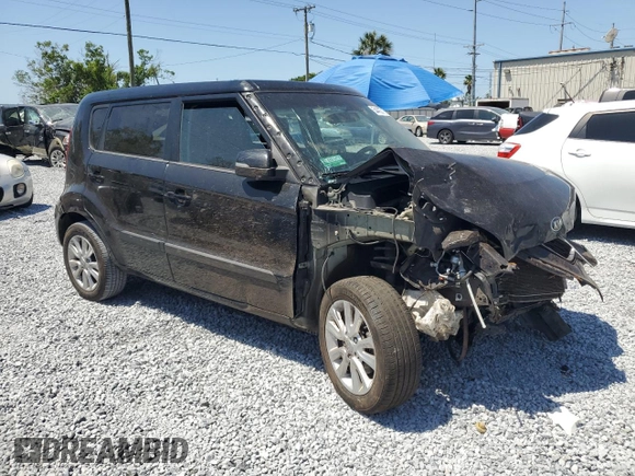 2013 Kia Soul + with VIN KNDJT2A62D7752628, listed as a Copart auction lot 54403715 with 149,153 mi miles and Salvage Title. Bid and sale history available at DreamBid. Image 4.
