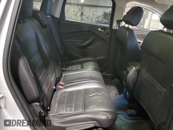 2016 Ford Escape Titanium with VIN 1FMCU9J95GUB20829, listed as a Copart auction lot 52315925 with 97,365 mi miles and Salvage Title. Bid and sale history available at carsss.com. Image 11.