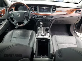 2016 Hyundai Equus Signature z VIN KMHGH4JH0GU101069, wystawiony jako Copart lot #65823484 z przebiegiem 99 138 mil mil oraz Szkody całkowita. Historia ofert i sprzedaży dostępna na DreamBid. Obrazek 8.