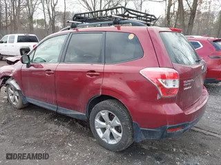 2015 Subaru Forester 2.5i Premium with VIN JF2SJADC9FH405947, listed as a IAAI auction lot 41918320 with 109,404 mi miles. Bid and sale history available at carsss.com. Image 3.