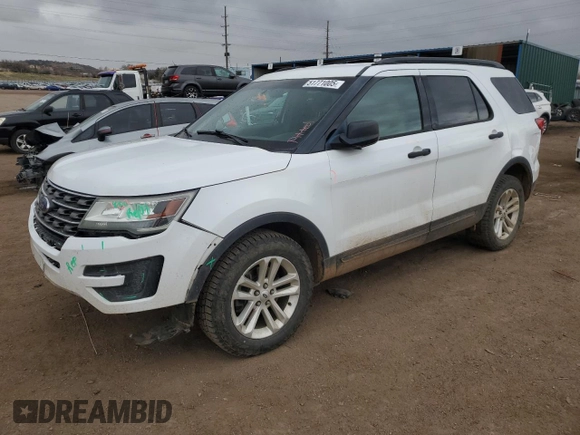 2016 Ford Explorer with VIN 1FM5K8B88GGA09785, listed as a Copart auction lot 51771005 with 150,938 mi miles and Salvage Title. Bid and sale history available at carsss.com. Image 1.