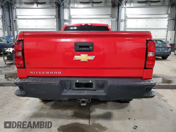2017 Chevrolet Silverado 1500 LS with VIN 1GCNCNEH6HZ106808, listed as a Copart auction lot 49809995 with 161,380 mi miles and Salvage Title. Bid and sale history available at carsss.com. Image 6.