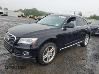 2015 Audi Q5 Premium with VIN WA1CFAFP7FA022726, listed as a Copart auction lot 59786235 with Not provided miles and Clean title. Bid and sale history available at DreamBid. Image 1.