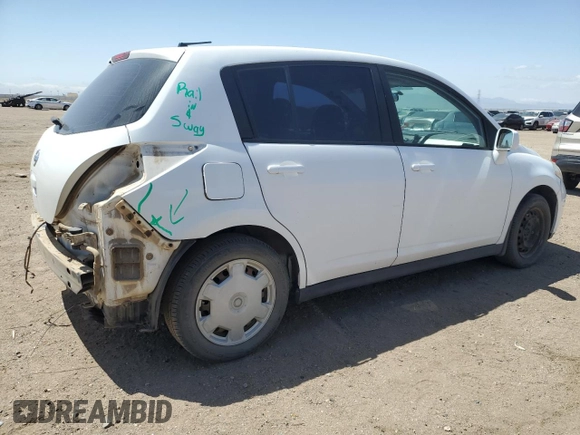 2010 Nissan Versa S z VIN 3N1BC1CP3AL369134, wystawiony jako Copart lot #54437395 z przebiegiem 236 643 mil mil oraz Szkoda całkowita • Salvage title. Historia ofert i sprzedaży dostępna na DreamBid. Obrazek 3.