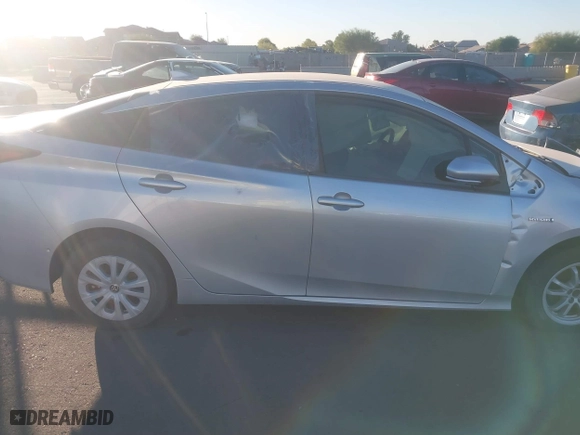 2019 Toyota Prius L Eco with VIN JTDKARFU3K3090363, listed as a IAAI auction lot 40858003 with 22,405 mi miles. Bid and sale history available at carsss.com. Image 13.