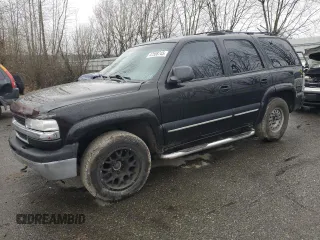 2001 Chevrolet Tahoe LS with VIN 1GNEK13T11R151588, listed as a Copart auction lot 47558745 with 0 mi miles and Clean Title. Bid and sale history available at carsss.com. Image 1.
