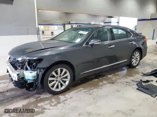 2011 Lexus LS 460 with VIN JTHCL5EF4B5012011, listed as a Copart auction lot 50209825 with 97,658 mi miles and Salvage Title. Bid and sale history available at carsss.com. Image 1.
