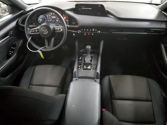 2022 Mazda Mazda3 Hatchback 2.5 S with VIN JM1BPAJL1N1507896, listed as a Copart auction lot 46262635 with 33,645 mi miles and Salvage Title. Bid and sale history available at carsss.com. Image 8.