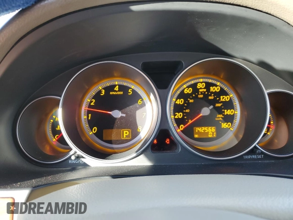 2007 Infiniti M x with VIN JNKAY01F67M460331, listed as a Copart auction lot 54902335 with 142,566 mi miles and Salvage Title. Bid and sale history available at DreamBid. Image 9.