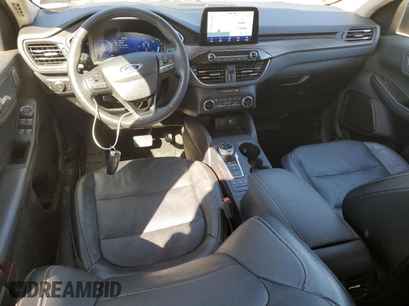 2020 Ford Escape Titanium Hybrid with VIN 1FMCU9DZ0LUC11478, listed as a Copart auction lot 50552275 with 105,561 mi miles and Salvage title. Bid and sale history available at DreamBid. Image 8.