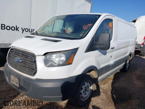 2015 Ford Transit Cargo with VIN 1FTNE1YMXFKB19773, listed as a IAAI auction lot 41700374 with 501,881 mi miles. Bid and sale history available at carsss.com. Image 2.