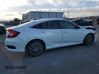 2019 Honda Civic LX with VIN 2HGFC2F60KH504492, listed as a Copart auction lot 47772205 with 81,617 mi miles and Salvage Title. Bid and sale history available at DreamBid. Image 3.