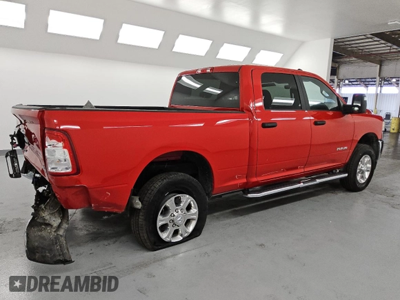2024 Ram 2500 Big Horn with VIN 3C6UR5DJ9RG412716, listed as a Copart auction lot 62608565 with 9,556 mi miles and Clean title. Bid and sale history available at DreamBid. Image 3.
