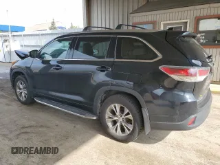 2015 Toyota Highlander XLE z VIN 5TDJKRFH6FS090633, wystawiony jako Copart lot #54089715 z przebiegiem 194 494 mil mil oraz Szkoda całkowita • Salvage title. Historia ofert i sprzedaży dostępna na DreamBid. Obrazek 2.