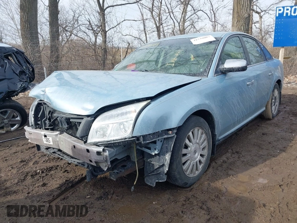 2008 Mercury Sable with VIN 1MEHM40W18G605133, listed as a IAAI auction lot 41539069 with 127,321 mi miles. Bid and sale history available at carsss.com. Image 6.