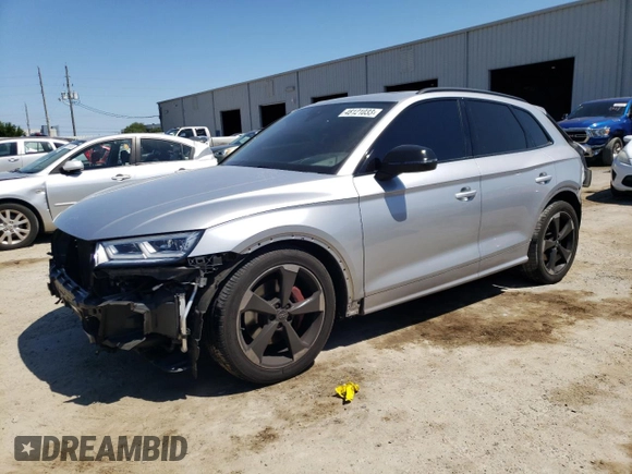 2019 Audi SQ5 Prestige with VIN WA1C4AFY5K2082622, listed as a Copart auction lot 48121033 with 30,089 mi miles. Bid and sale history available at carsss.com. Image 1.