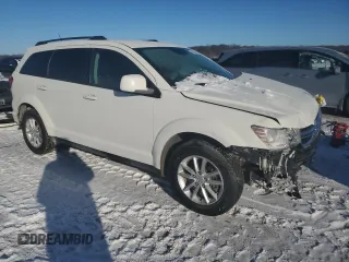 2014 Dodge Journey SXT with VIN 3C4PDCBGXET149847, listed as a Copart auction lot 45884035 with 131,121 mi miles and Salvage Title. Bid and sale history available at carsss.com. Image 4.