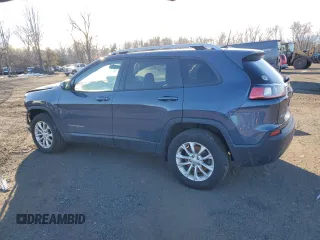 2020 Jeep Cherokee Latitude with VIN 1C4PJMCB2LD550684, listed as a Copart auction lot 43625725 with 60,417 mi miles and Salvage Title. Bid and sale history available at carsss.com. Image 2.