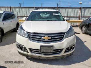 2014 Chevrolet Traverse LTZ with VIN 1GNKRJKD3EJ329725, listed as a Copart auction lot 53272755 with 221,219 mi miles and Salvage Title. Bid and sale history available at DreamBid. Image 5.