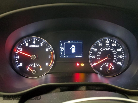 2019 Kia Sportage LX with VIN KNDPM3AC2K7568662, listed as a Copart auction lot 48356255 with 26,217 mi miles and Salvage Title. Bid and sale history available at carsss.com. Image 9.