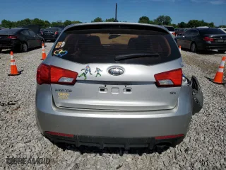 2012 Kia Forte 5-Door SX with VIN KNAFW5A31C5585738, listed as a Copart auction lot 60973804 with 107,233 mi miles and Salvage Title. Bid and sale history available at carsss.com. Image 6.
