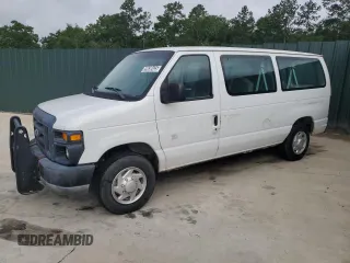 2010 Ford Econoline Passenger XL z VIN 1FMNE1BWXADA98474, wystawiony jako Copart lot #59538435 z przebiegiem 100 067 mil mil oraz Czysty tytuł • Clean title. Historia ofert i sprzedaży dostępna na DreamBid. Obrazek 1.
