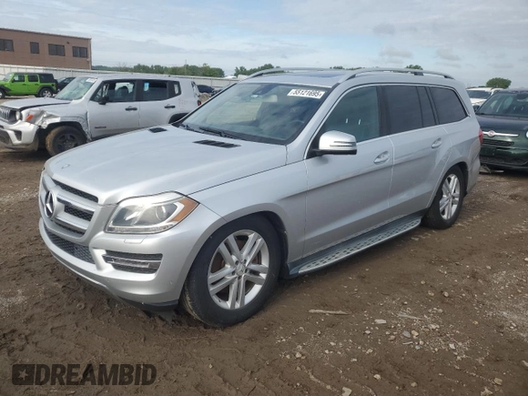 2014 Mercedes-Benz GL 450 с VIN 4JGDF7CE3EA303495, выставлен на аукционе Copart как лот 55121695 с пробегом 114 070 миль миль и Чистый • Clean title. История ставок и продаж доступна на DreamBid. Изображение 1.