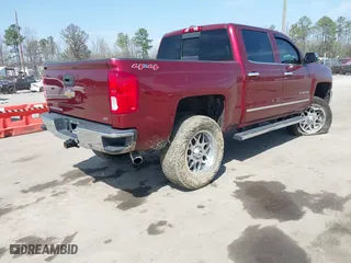 2017 Chevrolet Silverado 1500 LTZ with VIN 3GCUKSEJ4HG381481, listed as a IAAI auction lot 41833869 with 344,205 mi miles. Bid and sale history available at carsss.com. Image 4.