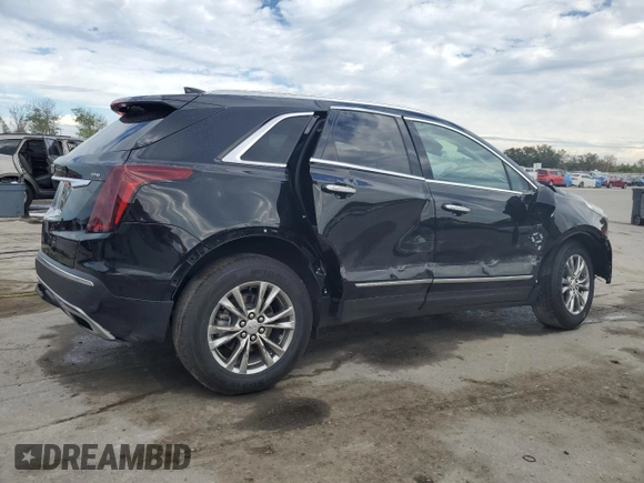 2023 Cadillac XT5 FWD Premium Luxury with VIN 1GYKNCRS0PZ138704, listed as a Copart auction lot 86849104 with 44,398 mi miles and Non Repairable. Bid and sale history available at carsss.com. Image 3.