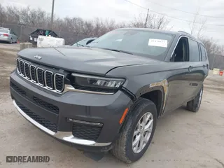 2021 Jeep Grand Cherokee L Limited with VIN 1C4RJKBG0M8146741, listed as a IAAI auction lot 41470677 with 33,866 mi miles. Bid and sale history available at carsss.com. Image 18.