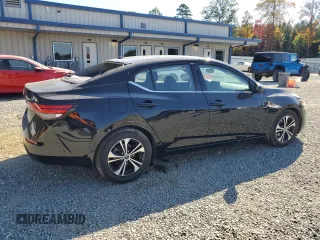 2021 Nissan Sentra SV with VIN 3N1AB8CV9MY206999, listed as a Copart auction lot 43621755 with 49,754 mi miles and Salvage Title. Bid and sale history available at DreamBid. Image 3.