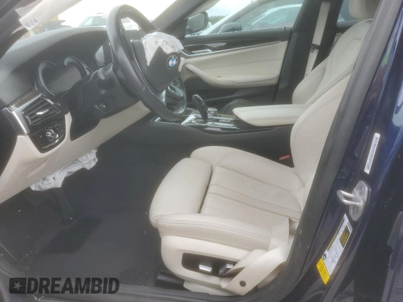 2018 BMW 5 Series 540i with VIN WBAJE5C56JWA93325, listed as a Copart auction lot 49583795 with Not Provided miles and Salvage Title. Bid and sale history available at carsss.com. Image 7.