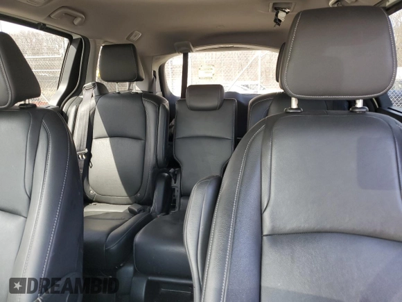 2021 Honda Odyssey Touring with VIN 5FNRL6H85MB008260, listed as a Copart auction lot 49244845 with 58,570 mi miles and Salvage Title. Bid and sale history available at carsss.com. Image 10.