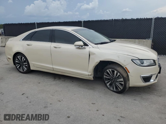 2018 Lincoln MKZ Reserve with VIN 3LN6L5F92JR604876, listed as a Copart auction lot 58802385 with 71,321 mi miles and Salvage title. Bid and sale history available at DreamBid. Image 4.