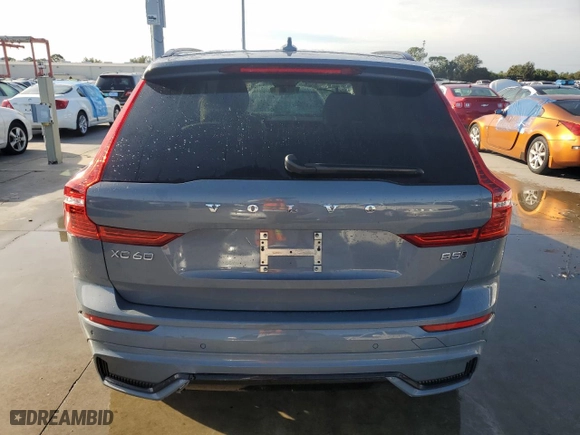2024 Volvo XC60 Core Dark Theme with VIN YV4L12RK4R1800539, listed as a Copart auction lot 73961684 with 0 mi miles and Salvage Title. Bid and sale history available at carsss.com. Image 6.